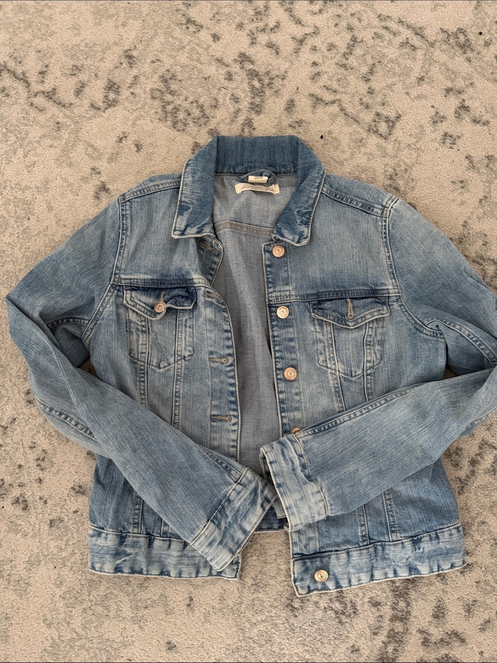 H&M Light Blue Denim Jean Jacket - Women's
